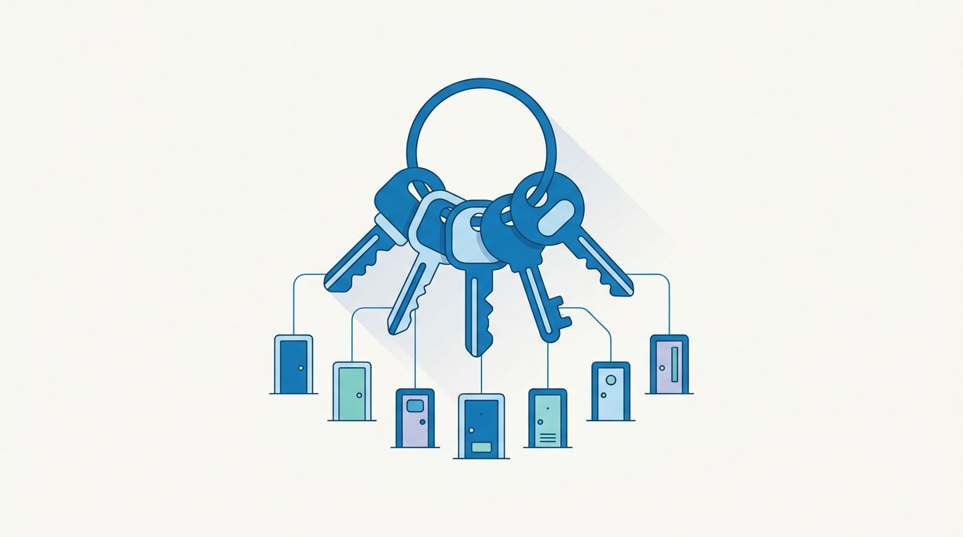 Illustrazione della creazione di piu account FTP separati per ogni persona o strumento