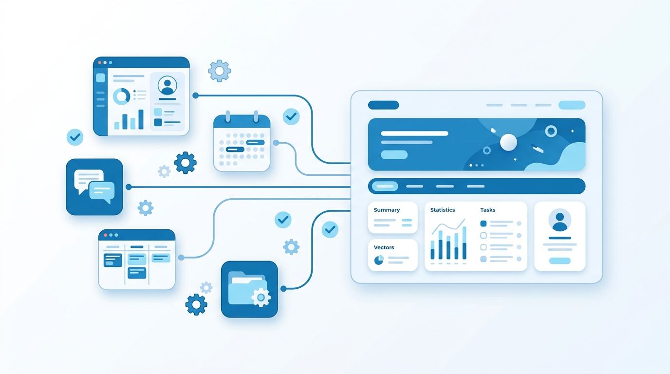 Diversi gestionali che si collegano correttamente al sito grazie alle esclusioni configurate