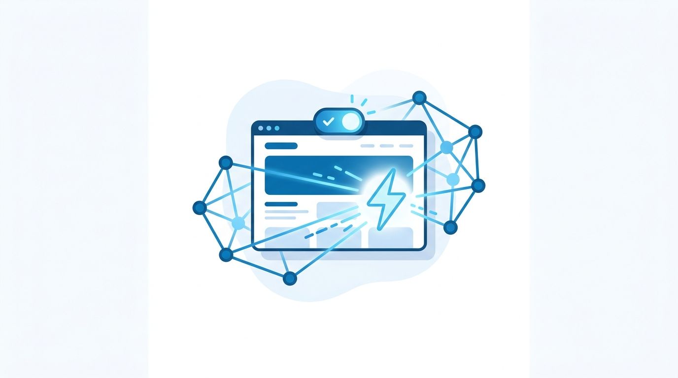 L'attivazione di iWebLab Cache: il sito che si collega alla rete iWebLab Edge